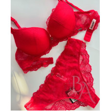 Комплект жіночої спідньої Balaloum 9436 червоний