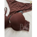 Комплект жіночої спідньої білизни Balaloum  9473 коричневий