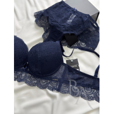 Комплект жіночої спідньої білизни Balaloum 9364 синій