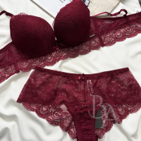 Комплект жіночої спідньої білизни Balaloum  9364 бордо