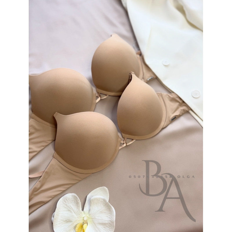 Класичний бюстгальтер Balaloum 3D 9466 бежевий