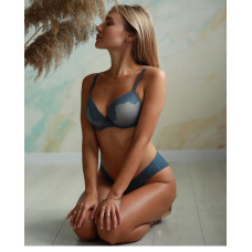 Комплект жіночої спідньої Balaloum 9381 джинс