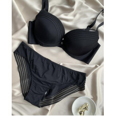 Комплект жіночої спідньої білизни Acousma 6453 чорний