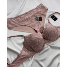 Комплект жіночої спідньої білизни Balaloum 9434 пудра