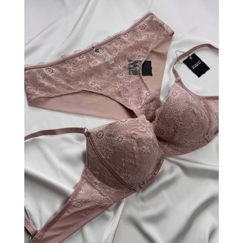 Комплект жіночої спідньої білизни Balaloum 9434 пудра