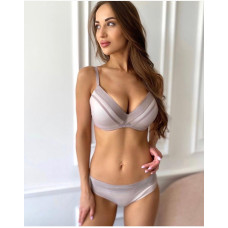 Комплект жіночої спідньої білизни Balaloum 9425 сірий