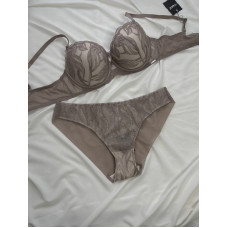 Комплект жіночої спідньої білизни Balaloum 9474  капучіно