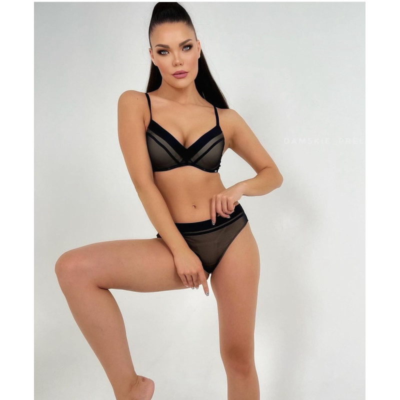 Комплект жіночої спідньої білизни Balaloum 9425  чорний