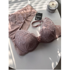  Комплект жіночої спідньої білизни Balaloum 9397  пудра